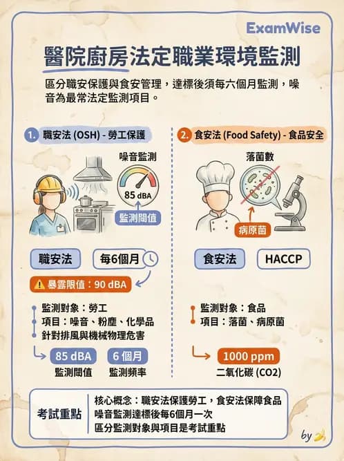 營養 - 工作場所安全與環境衛生 - AI 圖文解析預覽