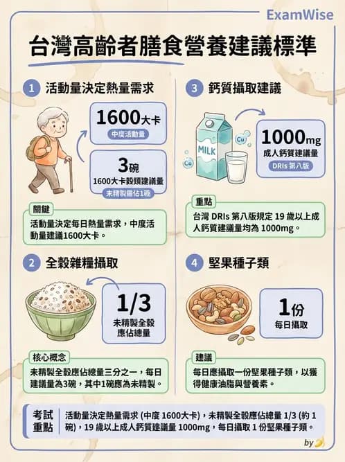 營養 - DRIs與飲食指南 - AI 圖文解析預覽