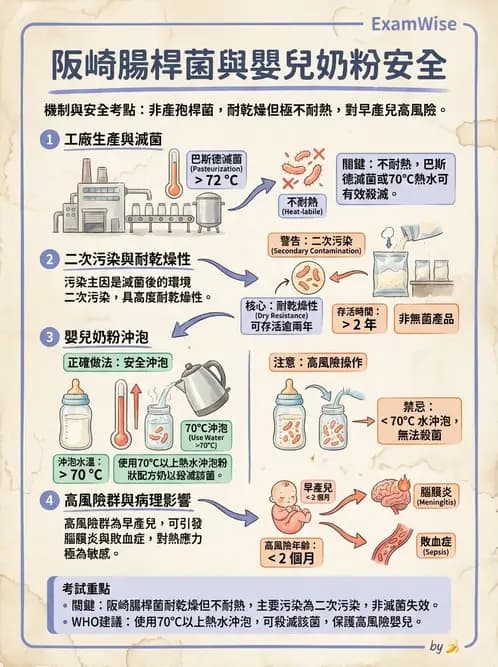 營養 - 食源性病原微生物 - AI 圖文解析預覽