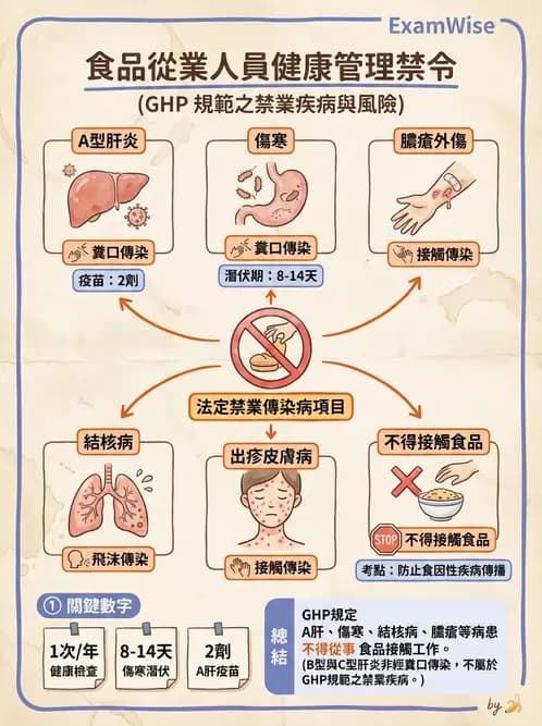 營養 - 餐飲人員衛生與操作規範 - AI 圖文解析預覽