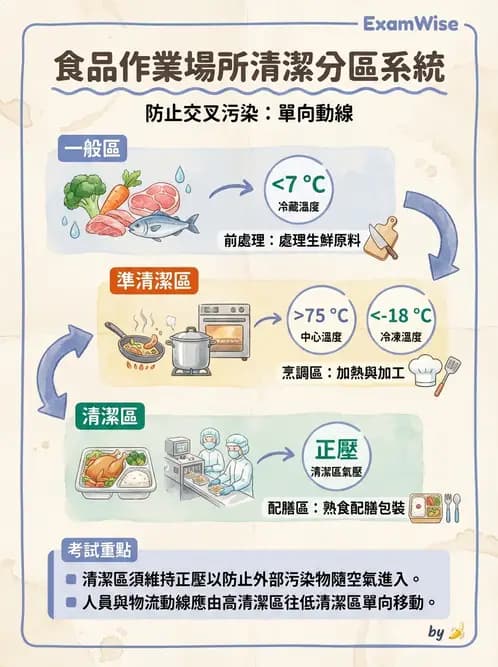 營養 - 餐飲場所設施與食材管理 - AI 圖文解析預覽