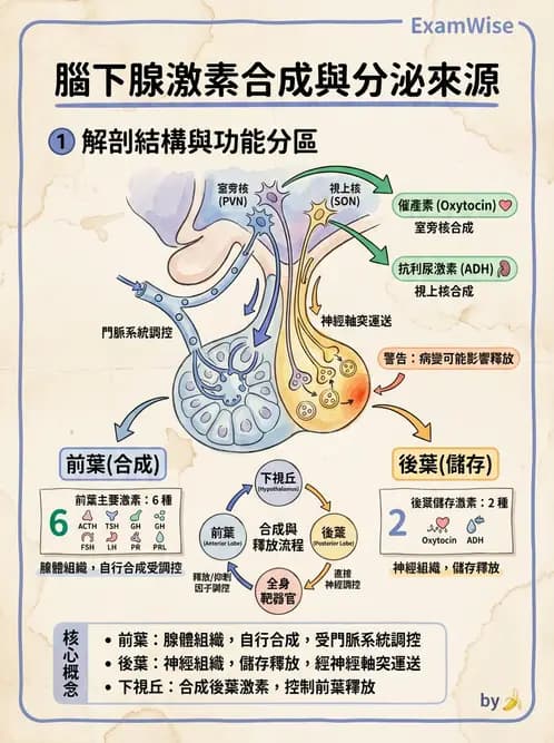 營養 - 內分泌與代謝生理學 - AI 圖文解析預覽