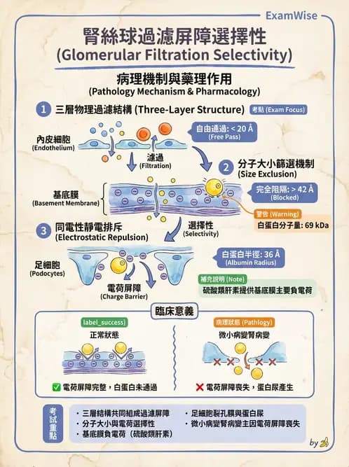 營養 - 腎臟與泌尿生理學 - AI 圖文解析預覽