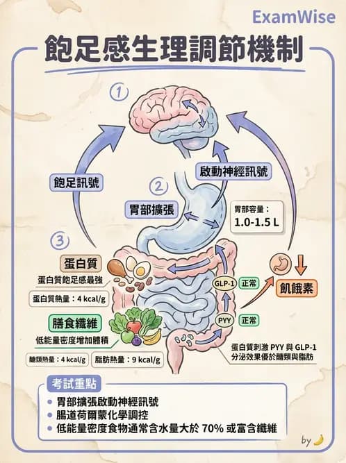 營養 - 能量平衡與食慾控制 - AI 圖文解析預覽