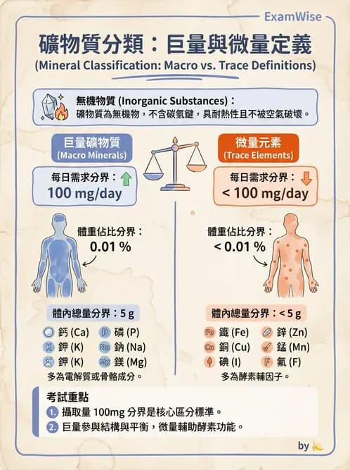 營養 - 氟、鉻及其他微量礦物質 - AI 圖文解析預覽