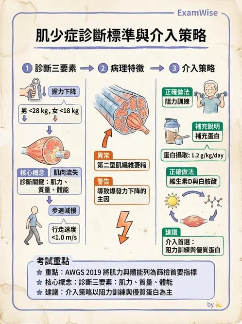 營養 - 兒童青少年與老年營養 - AI 圖文解析預覽