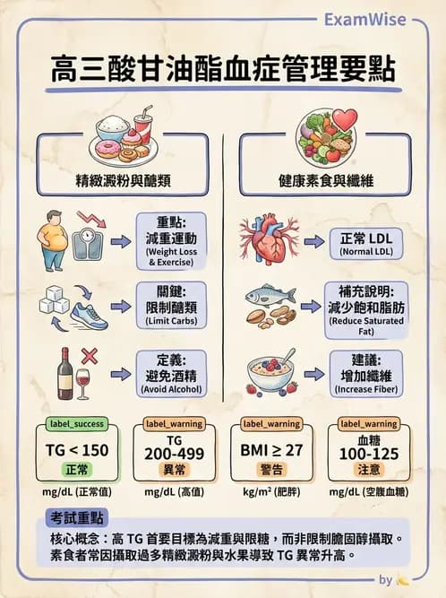 營養 - 心臟衰竭、移植與血脂管理 - AI 圖文解析預覽