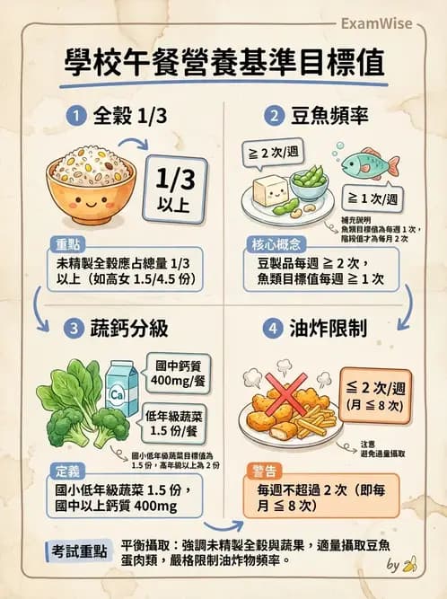 營養 - 機構供膳類型與特殊對象飲食設計 - AI 圖文解析預覽