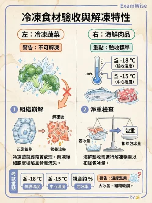營養 - 食材驗收與品質規格 - AI 圖文解析預覽