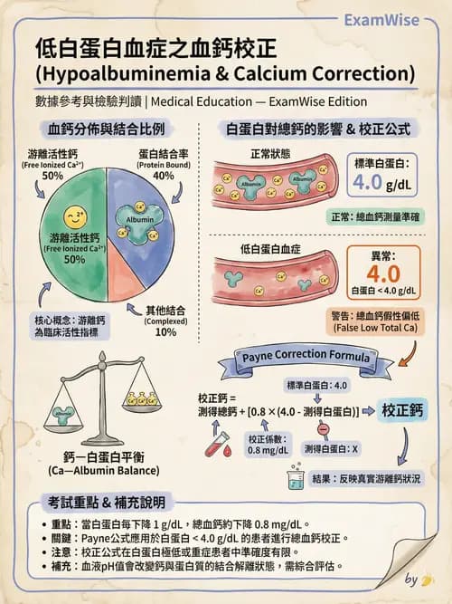 專師 - 鈣磷鎂異常 - AI 圖文解析預覽