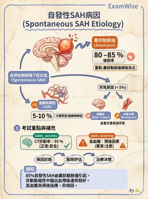 專師 - 蜘蛛膜下腔出血與腦腫瘤 - AI 圖文解析預覽