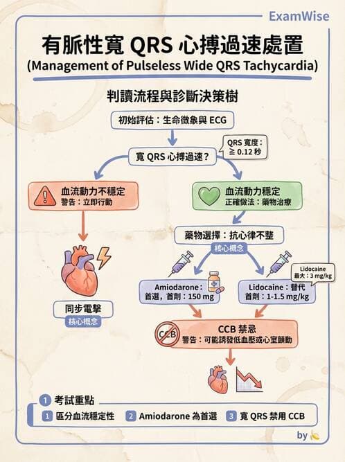 專師 - 心律不整與ECG判讀 - AI 圖文解析預覽