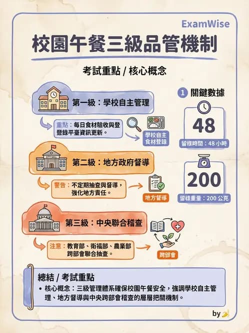 營養 - 學校營養政策 - AI 圖文解析預覽