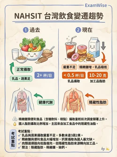 營養 - 國民營養現況與慢性病趨勢 - AI 圖文解析預覽
