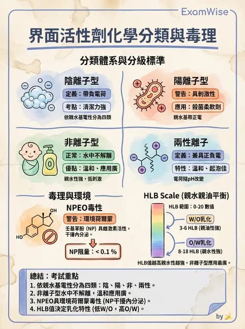 營養 - 食品用洗潔劑與殺菌消毒 - AI 圖文解析預覽