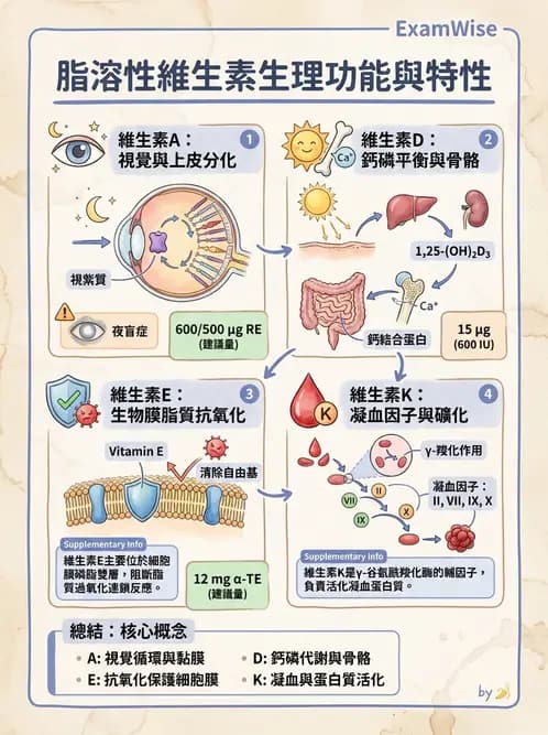 營養 - 內分泌與代謝生理學 - AI 圖文解析預覽