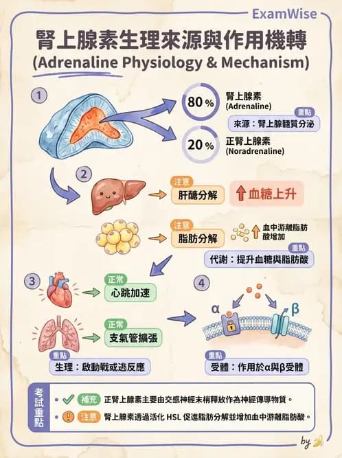 營養 - 內分泌與代謝生理學 - AI 圖文解析預覽