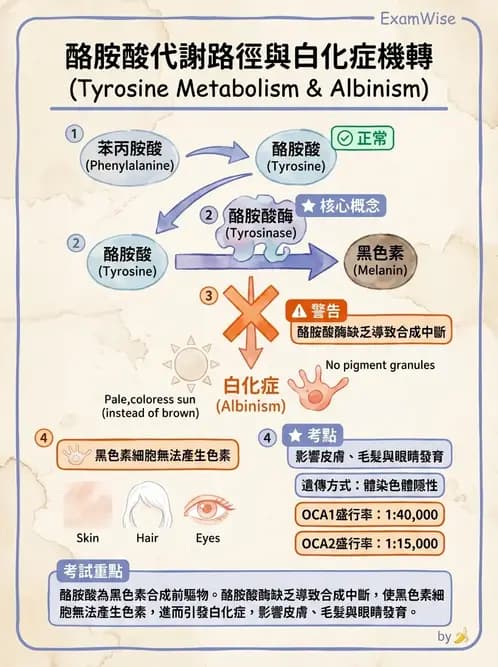 營養 - 蛋白質與胺基酸代謝 - AI 圖文解析預覽