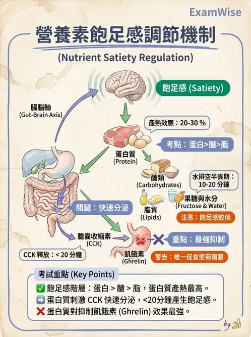 營養 - 能量平衡與食慾控制 - AI 圖文解析預覽