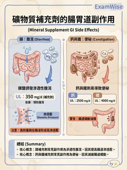 營養 - 巨量礦物質營養素 - AI 圖文解析預覽