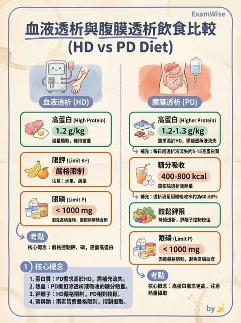 營養 - 透析治療飲食管理 - AI 圖文解析預覽