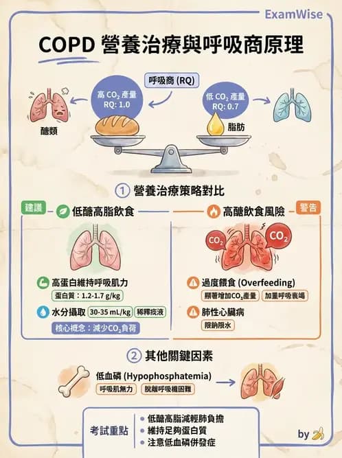 營養 - 呼吸系統疾病 - AI 圖文解析預覽