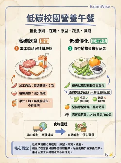 營養 - 機構供膳類型與特殊對象飲食設計 - AI 圖文解析預覽