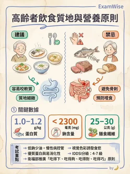 營養 - 機構供膳類型與特殊對象飲食設計 - AI 圖文解析預覽