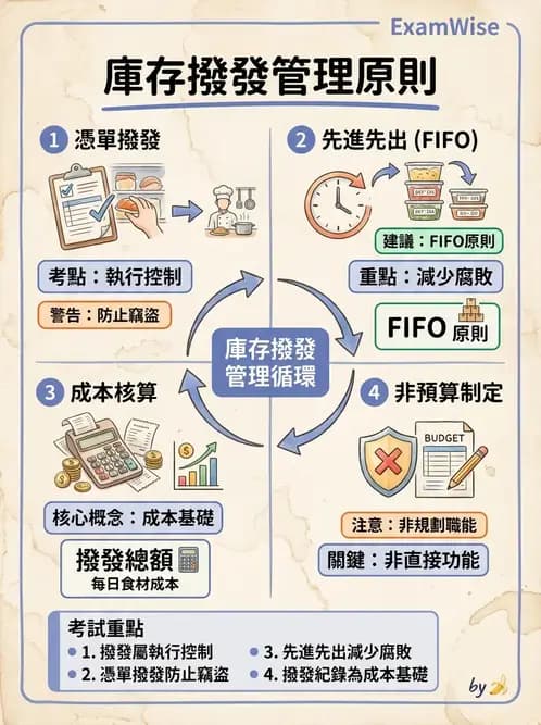 營養 - 庫房管理、食材貯存與盤點 - AI 圖文解析預覽
