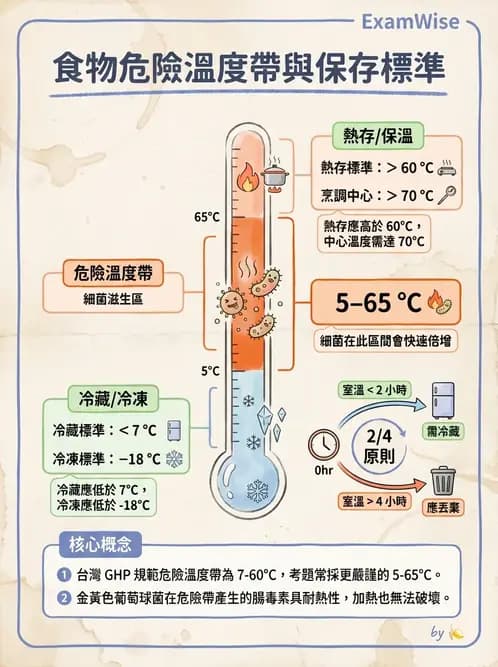 營養 - 食品安全衛生管理 - AI 圖文解析預覽