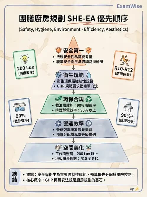 營養 - 廚房設計與設備管理 - AI 圖文解析預覽