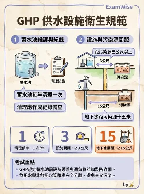 GHP - 食品良好衛生規範 - AI 圖文解析預覽