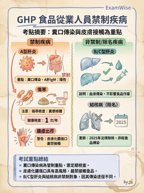 GHP - 食品良好衛生規範 - AI 圖文解析預覽