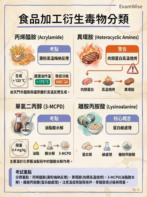 營養 - 化學性危害 - AI 圖文解析預覽