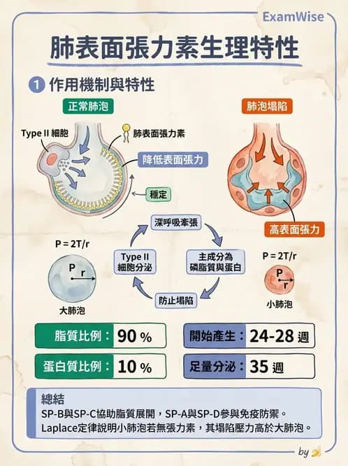 營養 - 呼吸系統生理學 - AI 圖文解析預覽