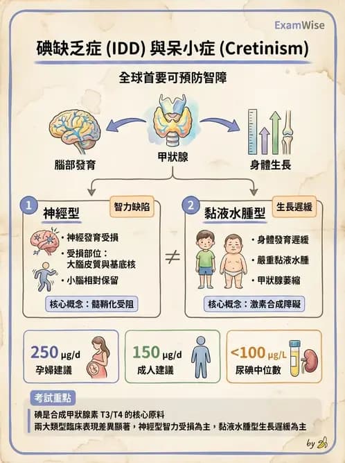 營養 - 碘與硒營養 - AI 圖文解析預覽