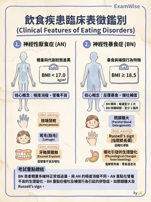 營養 - 體重管理與攝食異常 - AI 圖文解析預覽