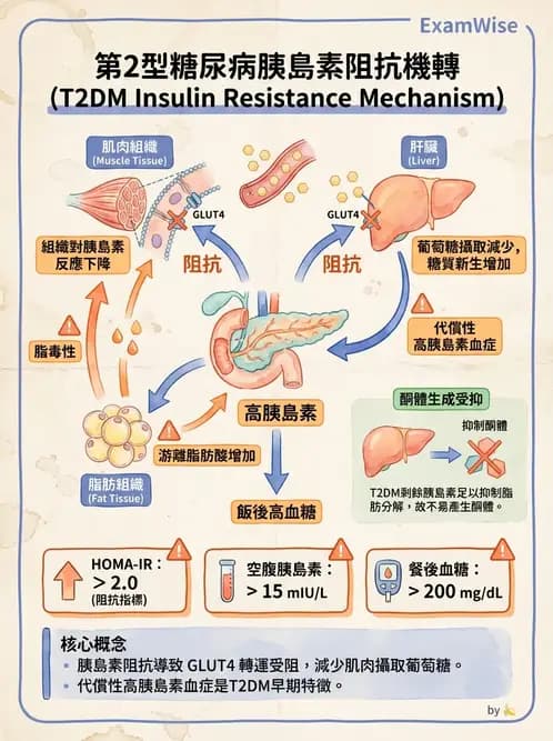 營養 - 糖尿病與代謝症候群 - AI 圖文解析預覽