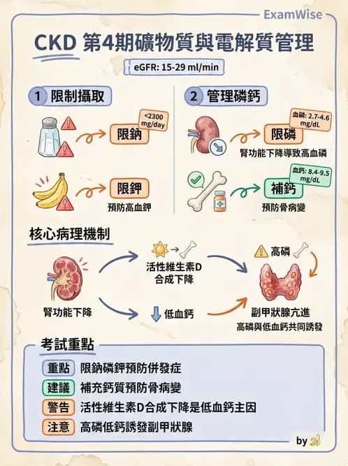 營養 - 腎臟疾病飲食治療 - AI 圖文解析預覽