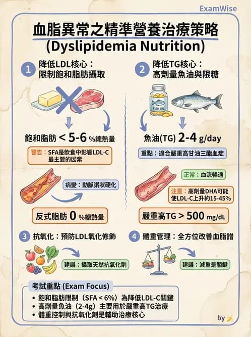 營養 - 心臟衰竭、移植與血脂管理 - AI 圖文解析預覽