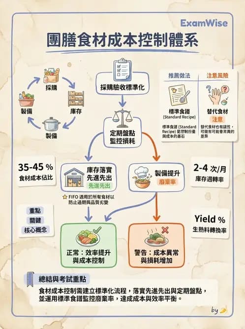 營養 - 食材成本計算與定價策略 - AI 圖文解析預覽