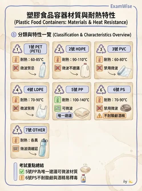 營養 - 食品安全衛生管理 - AI 圖文解析預覽