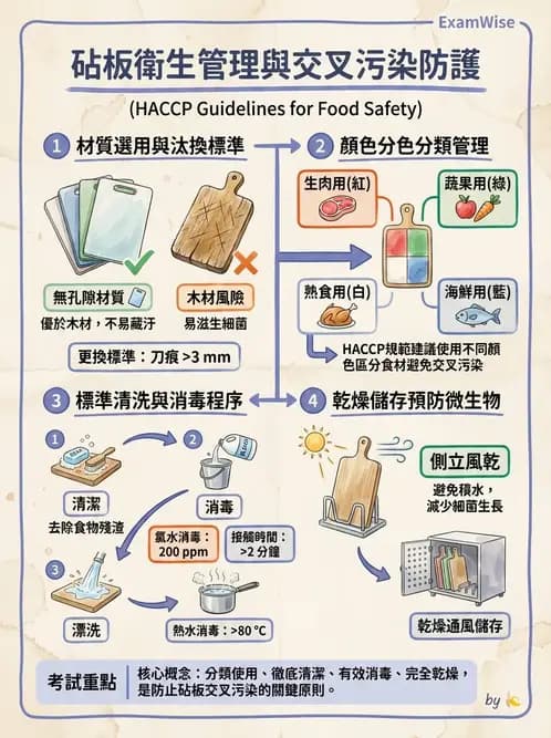 營養 - 食品安全衛生管理 - AI 圖文解析預覽