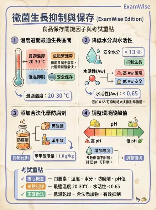 營養 - 食品腐敗微生物學 - AI 圖文解析預覽