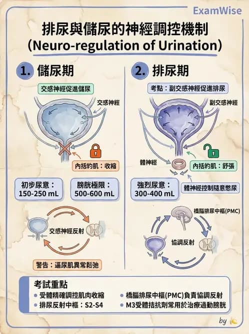營養 - 腎臟與泌尿生理學 - AI 圖文解析預覽
