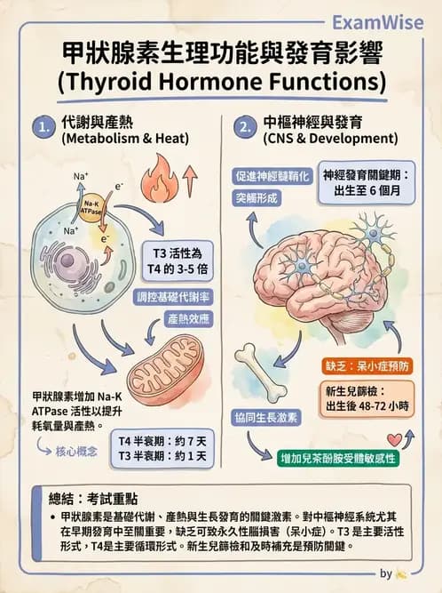 營養 - 內分泌與代謝生理學 - AI 圖文解析預覽
