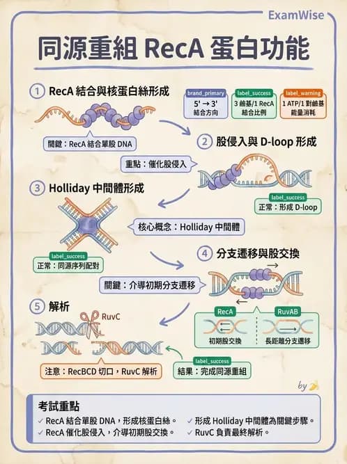 營養 - 核酸與基因表現 - AI 圖文解析預覽