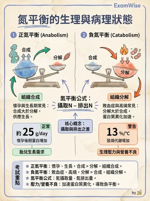 營養 - 蛋白質消化吸收與品質評估 - AI 圖文解析預覽