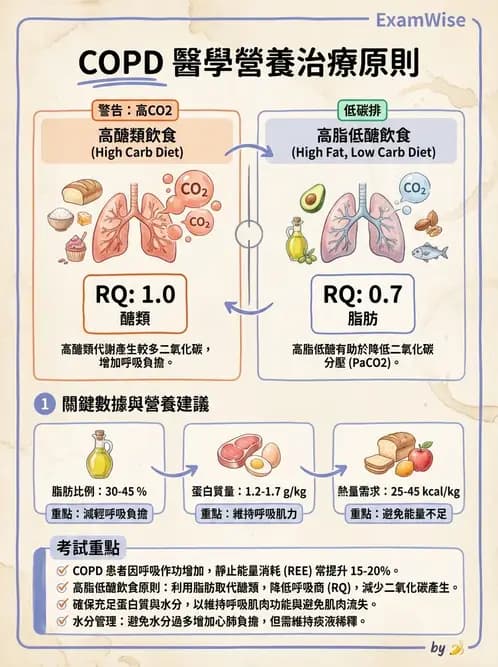 營養 - 呼吸系統疾病 - AI 圖文解析預覽