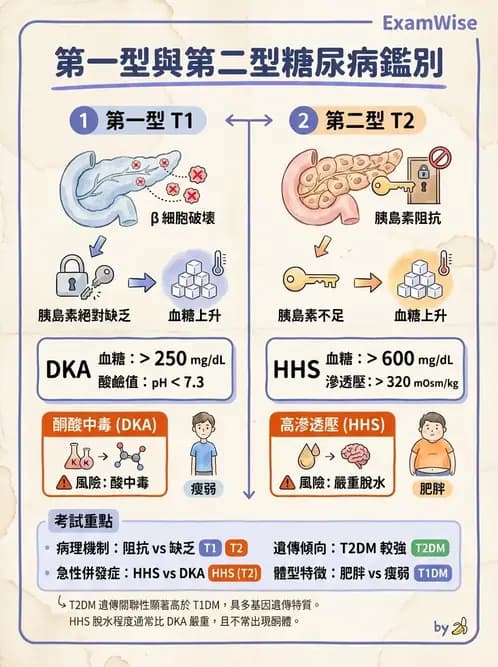 營養 - 糖尿病與代謝症候群 - AI 圖文解析預覽